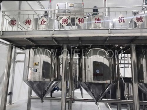 生產(chǎn)濃香花生油的榨油設備(圖2)